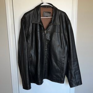 Izod Genuine Leather Jacket size xxl